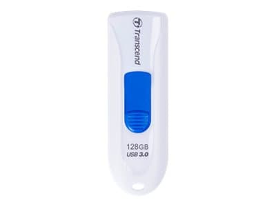 Transcend JetFlash 790 - USB-flashstasjon - 64 GB - USB 3.0 Hvit