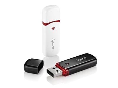 Apacer AH333 - USB flash-enhet - 32 GB - USB 2.0 - elfenben