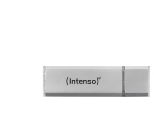 Intenso Alu Line - USB flash-enhet - 4 GB - USB 2.0 - silver