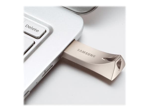 Samsung MUF-128BE, 128 GB, USB A-tyyppi, 3.2 Gen 1 (3.1 Gen 1), 300 MB/s, Ilman suojusta, Hopea