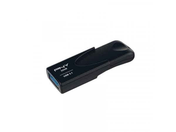 PNY Attaché 4 - USB-flashstasjon - 32 GB - USB 3.1