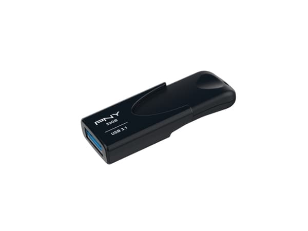 PNY Attaché 4 - USB-flashstasjon - 32 GB - USB 3.1