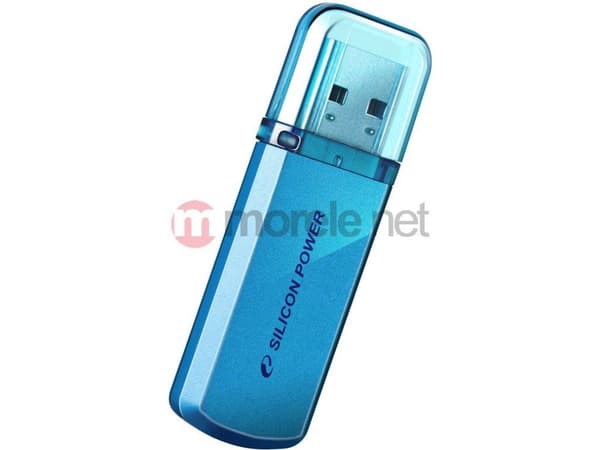 SILICON POWER Helios 101 - USB-flashstasjon - 8 GB - USB 2.0 - Oseanblå