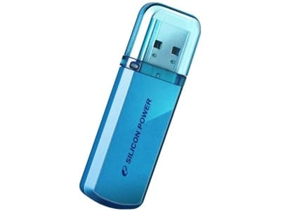 SILICON POWER Helios 101 - USB-flashstasjon - 8 GB - USB 2.0 - Oseanblå
