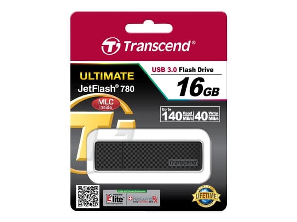 Transcend JetFlash 780 - USB flash-enhet - 16 GB - USB 3.0