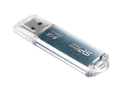 Silicon Power Marvel M01 8GB USB-minnepenn USB Type-A 3.2 Gen 1 (3.1 Gen 1) Blå Blå