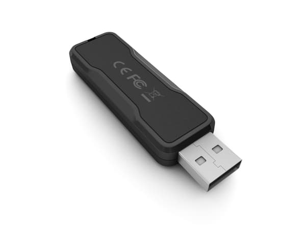 V7 VP264G, 64 GB, USB Type-A, 2.0, 10 MB/s, Friktionslager, Svart
