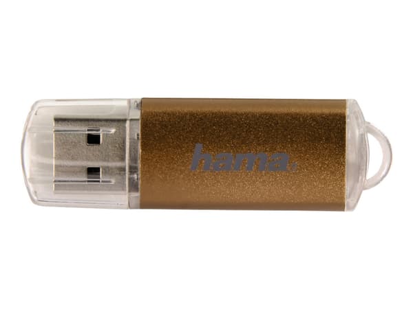 Hama FlashPen "Laeta" - USB-flashdrive - 32 GB - USB 2.0 - brun