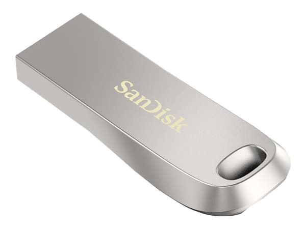 SanDisk Ultra Luxe - USB flash-enhet - 64 GB - USB 3.1 Gen 1 Silver