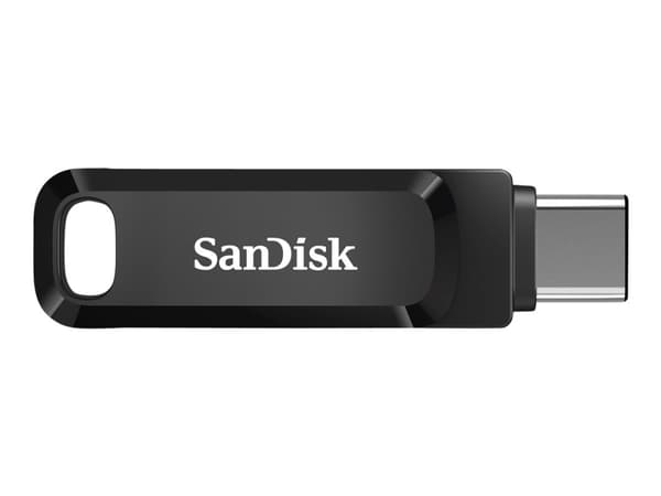 SanDisk Ultra Dual Drive Go - USB-muistitikku - 64 GB - USB 3.1 Gen 1 / USB-C