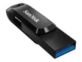 Pikkukuva 1 / 5: SanDisk Ultra Dual Drive Go - USB-muistitikku - 64 GB - USB 3.1 Gen 1 / USB-C