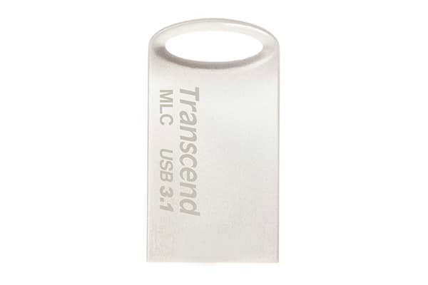 Transcend JetFlash elite 720, 8 GB, USB A-tyyppi, 3.2 Gen 1 (3.1 Gen 1), Ilman suojusta, 3,3 g, Hopea