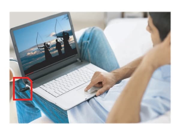 SanDisk Ultra - USB-flashstasjon - 16 GB - USB 3.0 Sort