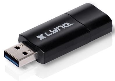 xlyne 7951200, 512 GB, USB Type-A, 3.2 Gen 1 (3.1 Gen 1), 60 MB/s, Skyving, Sort, Hvit Sort, Hvit