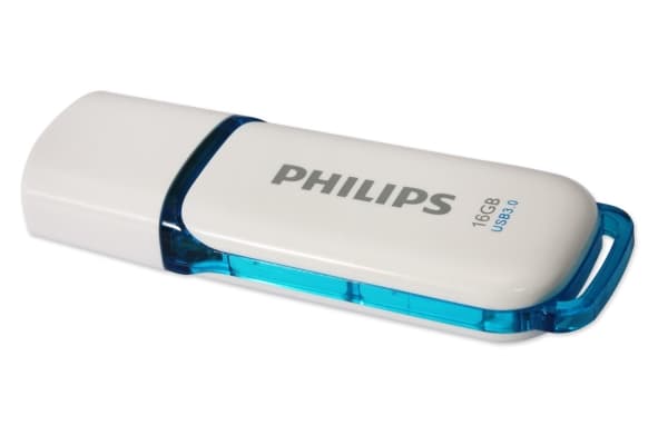 Philips FM16FD75B/00, 16 GB, USB A-tyyppi, 3.2 Gen 1 (3.1 Gen 1), Suojus, 80 g, Valkoinen