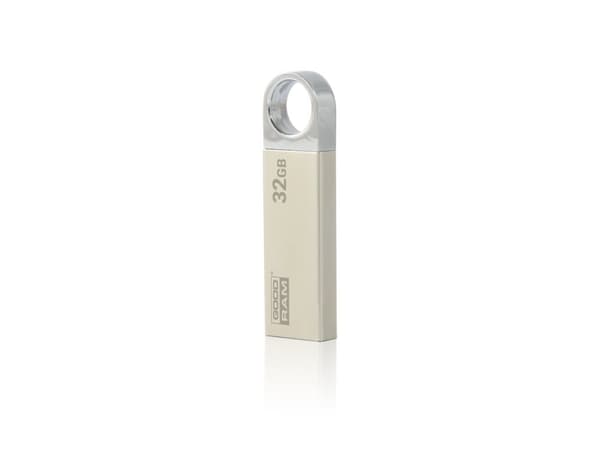 Goodram UUN2, 32 GB, USB Type-A, 2.0, 20 MB/s, Svivel, Sølv
