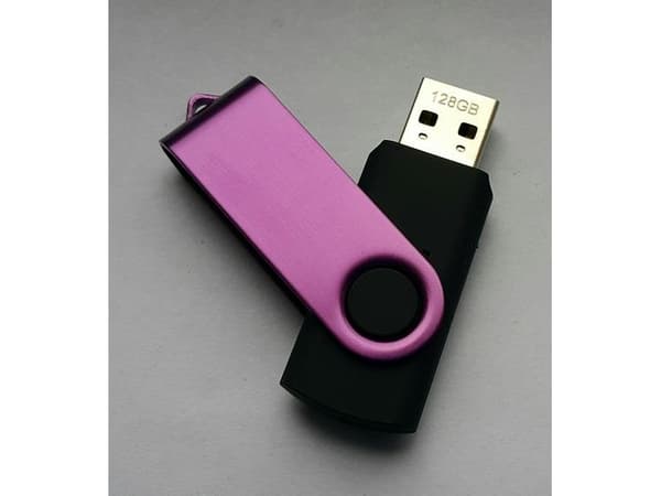 IMRO AXIS/128G USB, 128 GB, USB Type-A, 2.0, 10 MB/s, Sväng, Violett
