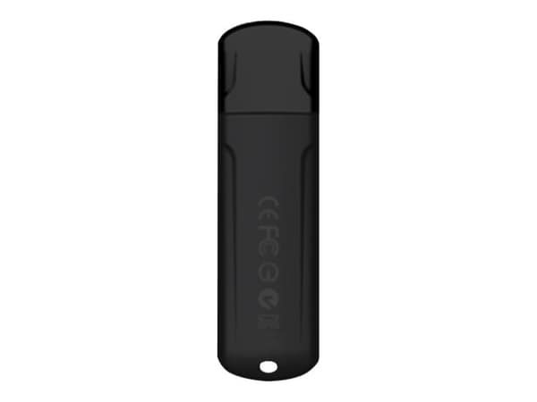 Transcend JetFlash Endurance Series 750 - USB flash-enhet - 16 GB - USB 3.0 - pianosvart Svart
