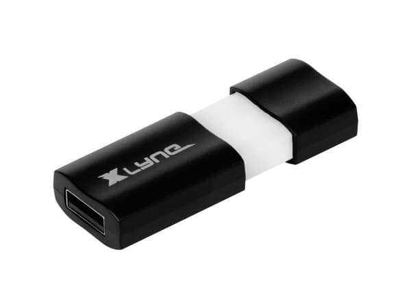 xlyne Wave - USB flash-enhet - 16 GB - USB 3.0 - svart, vit