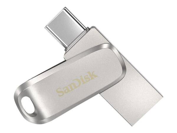 SanDisk Ultra Dual Drive Luxe - USB flashdrive - 32 GB - USB 3.1 Gen 1 / USB-C