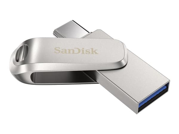 SanDisk Ultra Dual Drive Luxe - USB flashdrive - 32 GB - USB 3.1 Gen 1 / USB-C