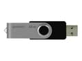 Pikkukuva 4 / 5: Goodram 32GB USB 2.0, 32 GB, 2.0, USB Type-A connector, 20 MB/s, Sväng, Svart, Silver