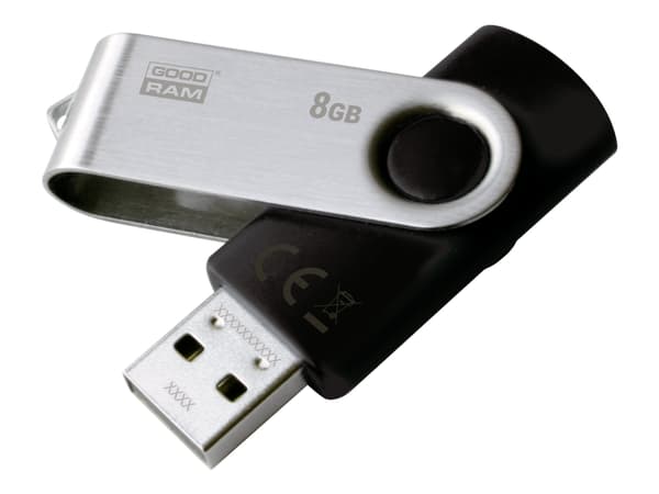 Goodram UTS2 USB-minnepenn 8 GB USB Type-A 2.0 Sort Sort