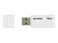 Miniatyrbild 3 av 5: GOODRAM UME2 - USB flash-enhet - 16 GB - USB 2.0 - vit
