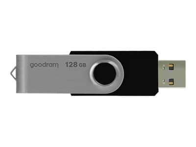 GOODRAM UTS2 - USB flashdrive - 128 GB - USB 2.0 - sort