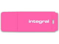 Miniatyrbild 3 av 5: Integral 32GB USB2.0 DRIVE NEON PINK USB-sticka USB Type-A 2.0 Rosa