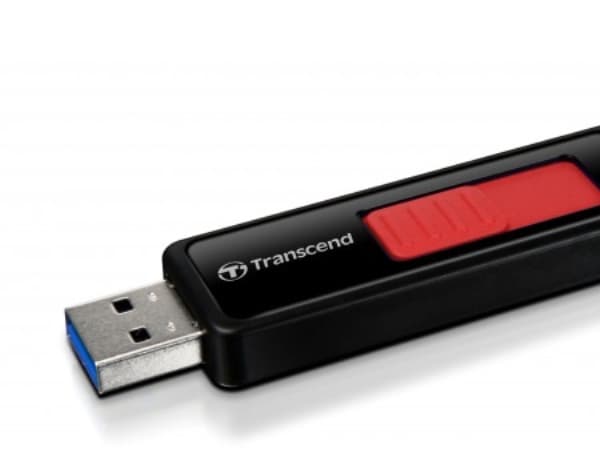 Transcend JetFlash 760 - USB flash-enhet - 128 GB - USB 3.0 - svart
