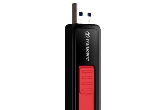 Transcend JetFlash 760 - USB flash-enhet - 128 GB - USB 3.0 - svart