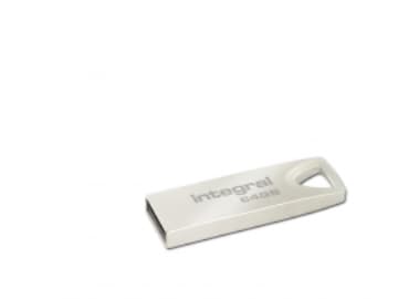 Integral Metal ARC - USB-flashstasjon - 64 GB - USB 2.0
