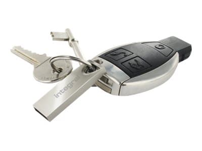 Integral Metal ARC - USB-flashstasjon - 64 GB - USB 2.0 Sølv