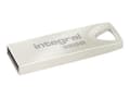 Pikkukuva 2 / 5: Integral 32GB USB2.0 DRIVE ARC METAL, 32 GB, USB A-tyyppi, 2.0, 12 MB/s, Ilman suojusta, Hopea