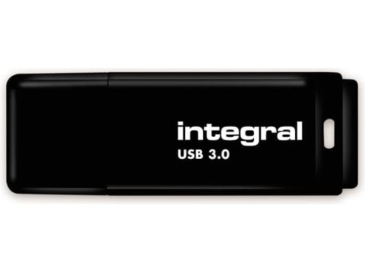 Integral - USB-flashstasjon - 64 GB - USB 3.0 - svart