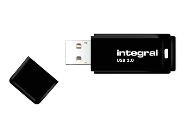 Integral - USB-flashstasjon - 64 GB - USB 3.0 - svart