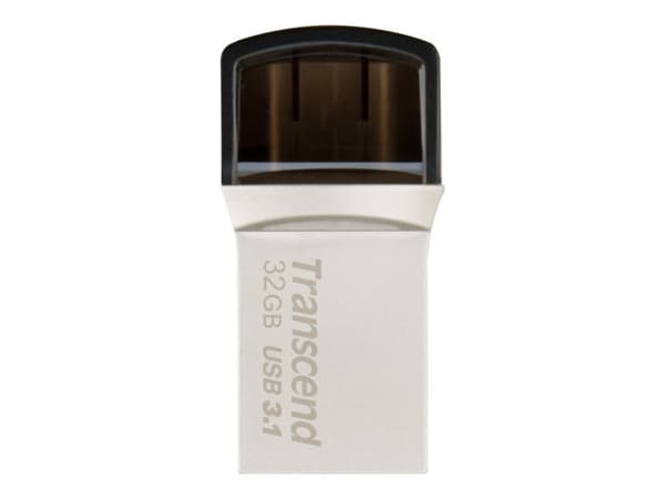 Transcend JetFlash 890 - USB-flashstasjon - 32 GB - USB 3.1