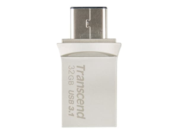 Transcend JetFlash 890 - USB-flashstasjon - 32 GB - USB 3.1