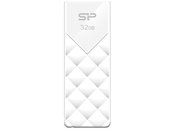 SILICON POWER Blaze B03 - USB flash-enhet - 32 GB - USB 3.2 Gen 1 - vit