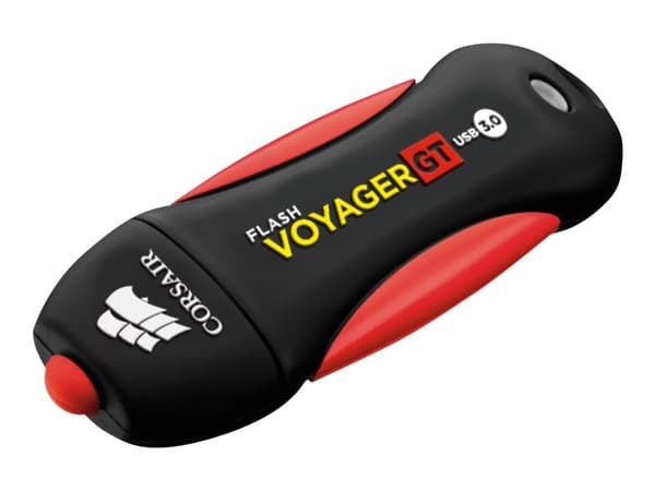 CORSAIR Flash Voyager GT USB 3.0 - USB flash-enhet - 256 GB - USB 3.0 Svart, Röd