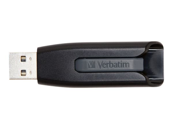 Verbatim Store 'n' Go V3 - USB Flash Drive - 32 GB - USB 3.2 Gen 1 Sort, Grå
