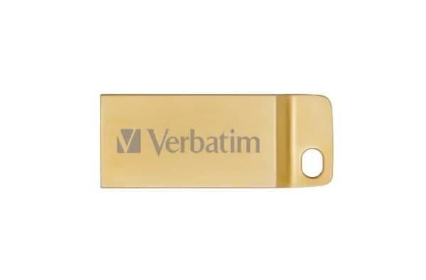 Verbatim Metal Executive - USB flash-enhet - 64 GB - USB 3.0 - guld