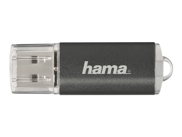 Hama FlashPen "Laeta" - USB flash-enhet - 16 GB - USB 2.0 - grå