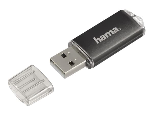 Hama FlashPen "Laeta" - USB flash-enhet - 16 GB - USB 2.0 - grå