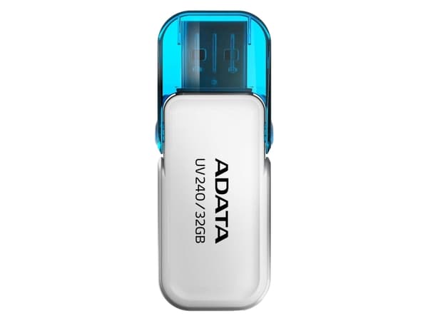 ADATA UV240 - USB flash-enhet - 32 GB - USB 2.0 - vit