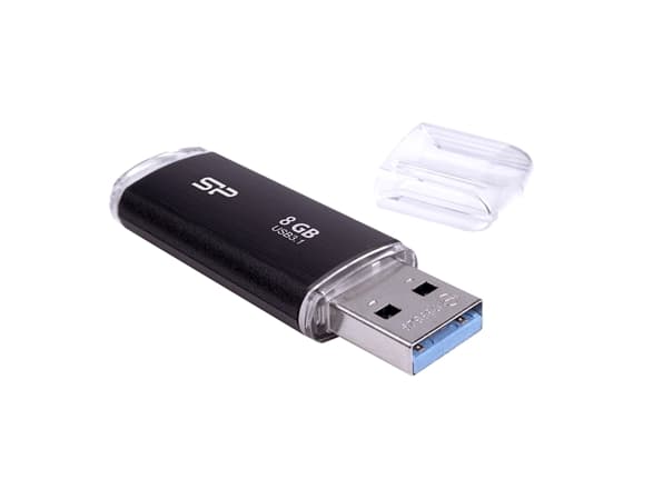 Silicon Power 8GB Blaze B02 USB-sticka USB Type-A 3.2 Gen 1 (3.1 Gen 1) Svart