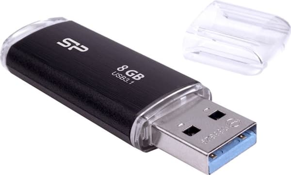 Silicon Power 8GB Blaze B02 USB-sticka USB Type-A 3.2 Gen 1 (3.1 Gen 1) Svart