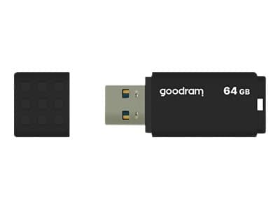GOODRAM UME3 - USB flash-enhet - 64 GB - USB 3.0 - svart