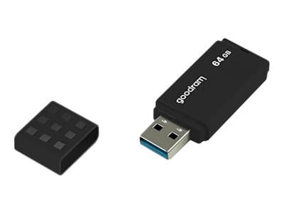 GOODRAM UME3 - USB flashdrive - 64 GB - USB 3.0 - sort Sort